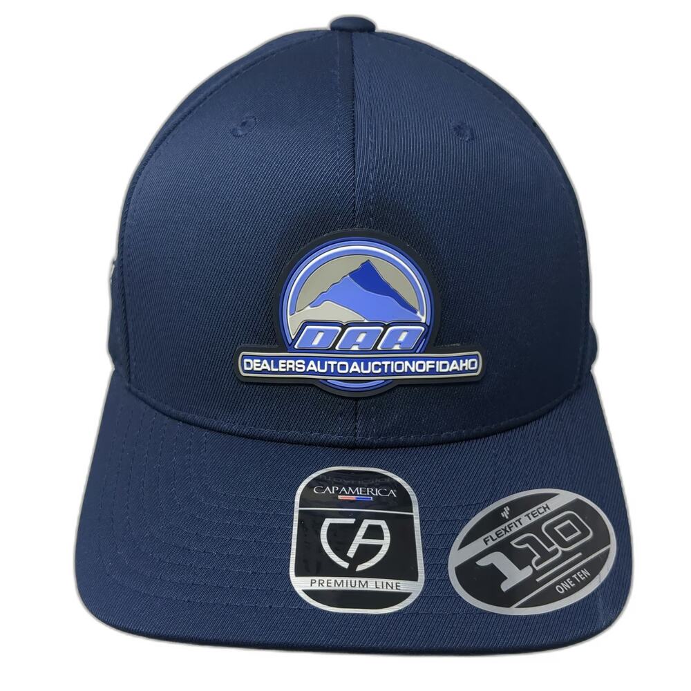 Cap America Blue One Size Trucker Hat DAA Dealers Auto Auction Idaho Snapback